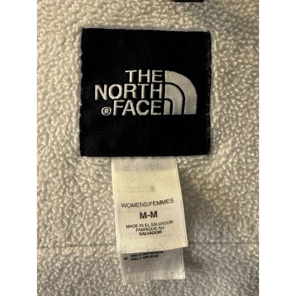The North Face Vintage Y2K Denali Black and White Fleece Jacket Women's Medium - Picture 8 of 8